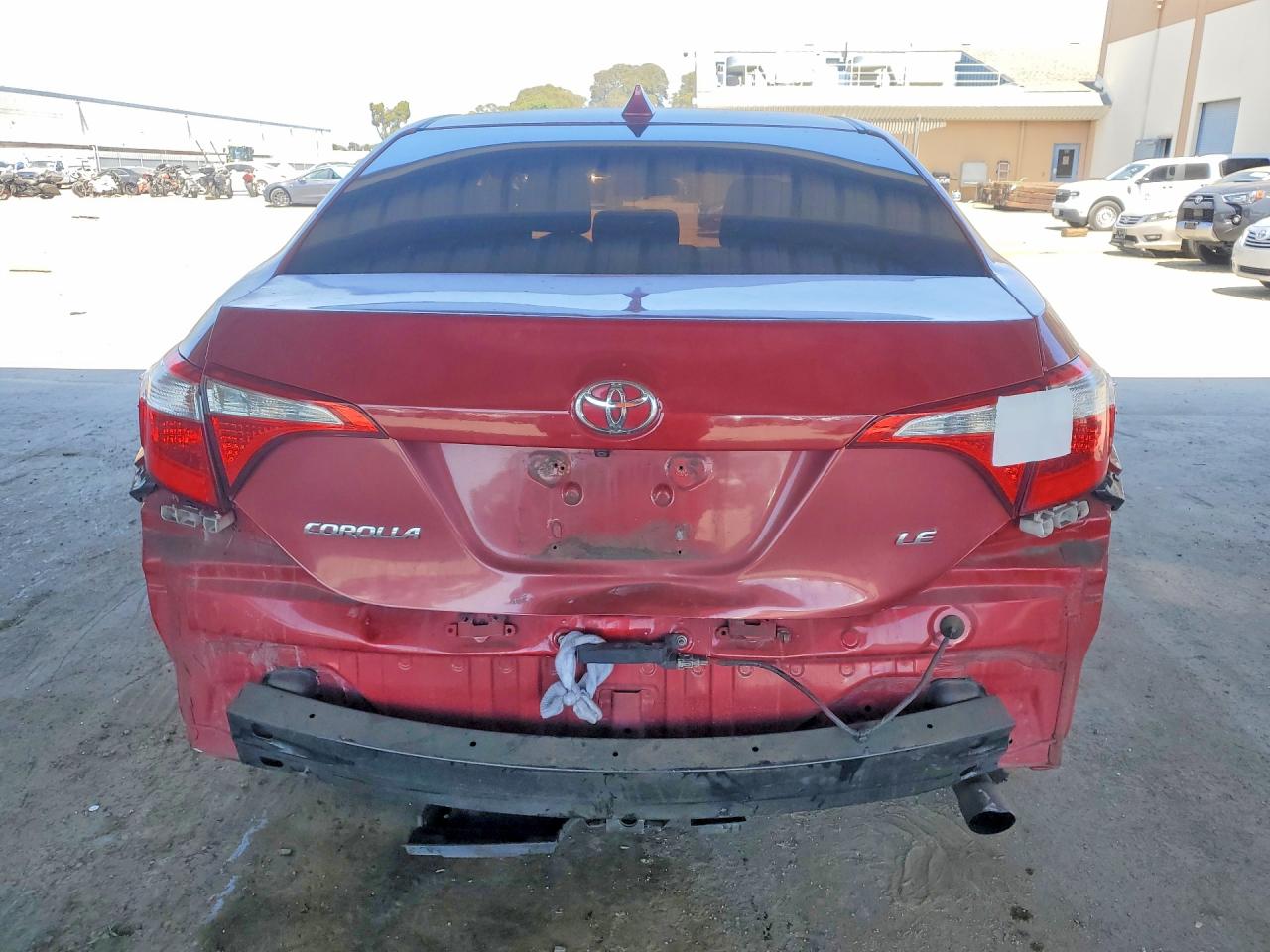 2014 Toyota Corolla Le Plus Burgundy vin: 2T1BURHE7EC062607
