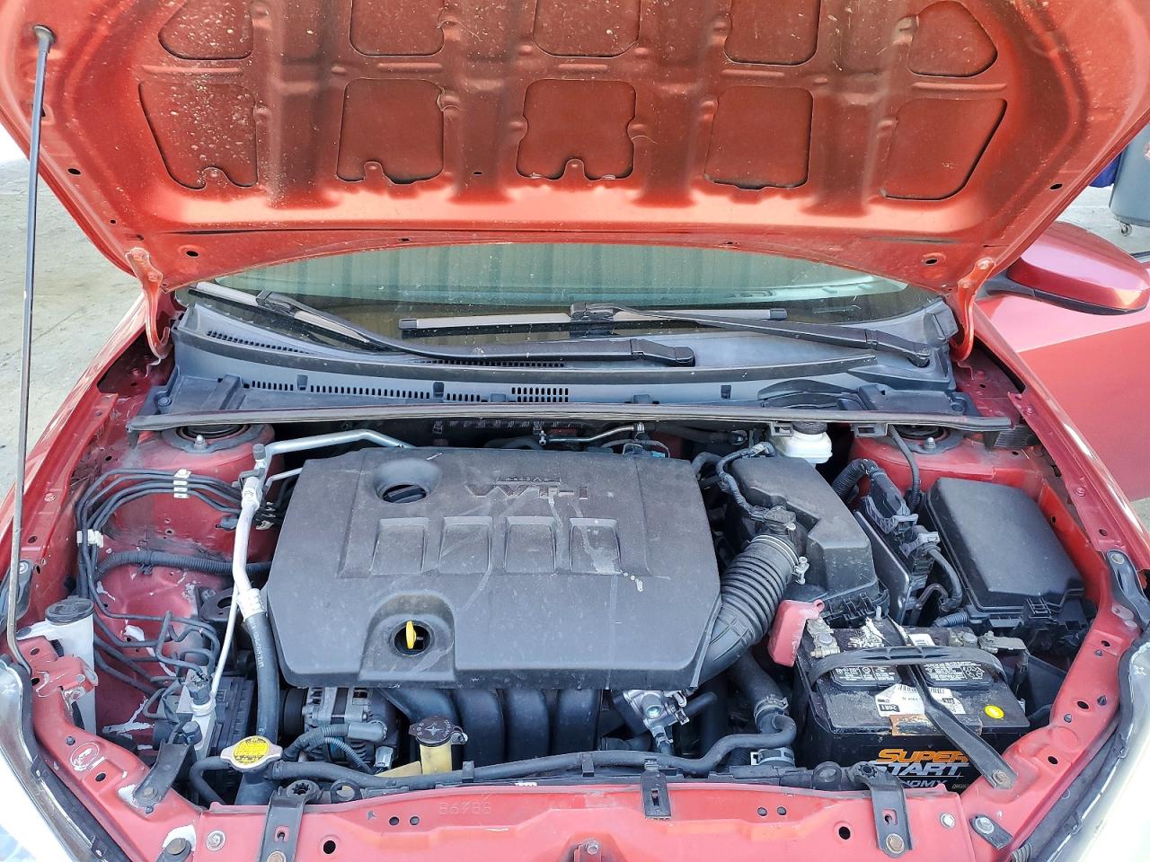2014 Toyota Corolla Le Plus Burgundy vin: 2T1BURHE7EC062607