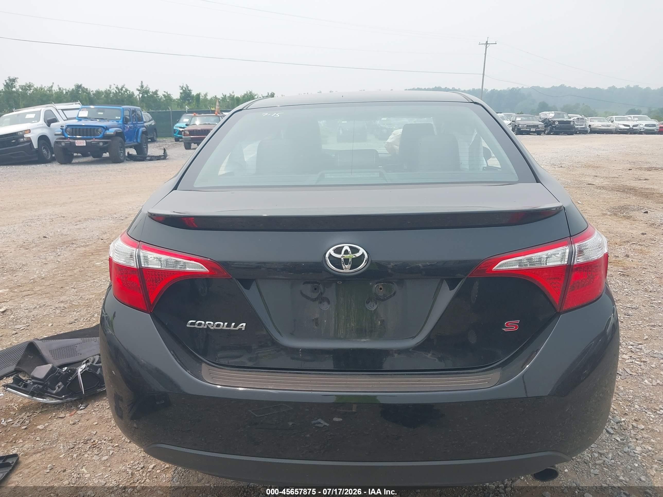 2014 Toyota Corolla S Plus Gray vin: 2T1BURHE7EC064700