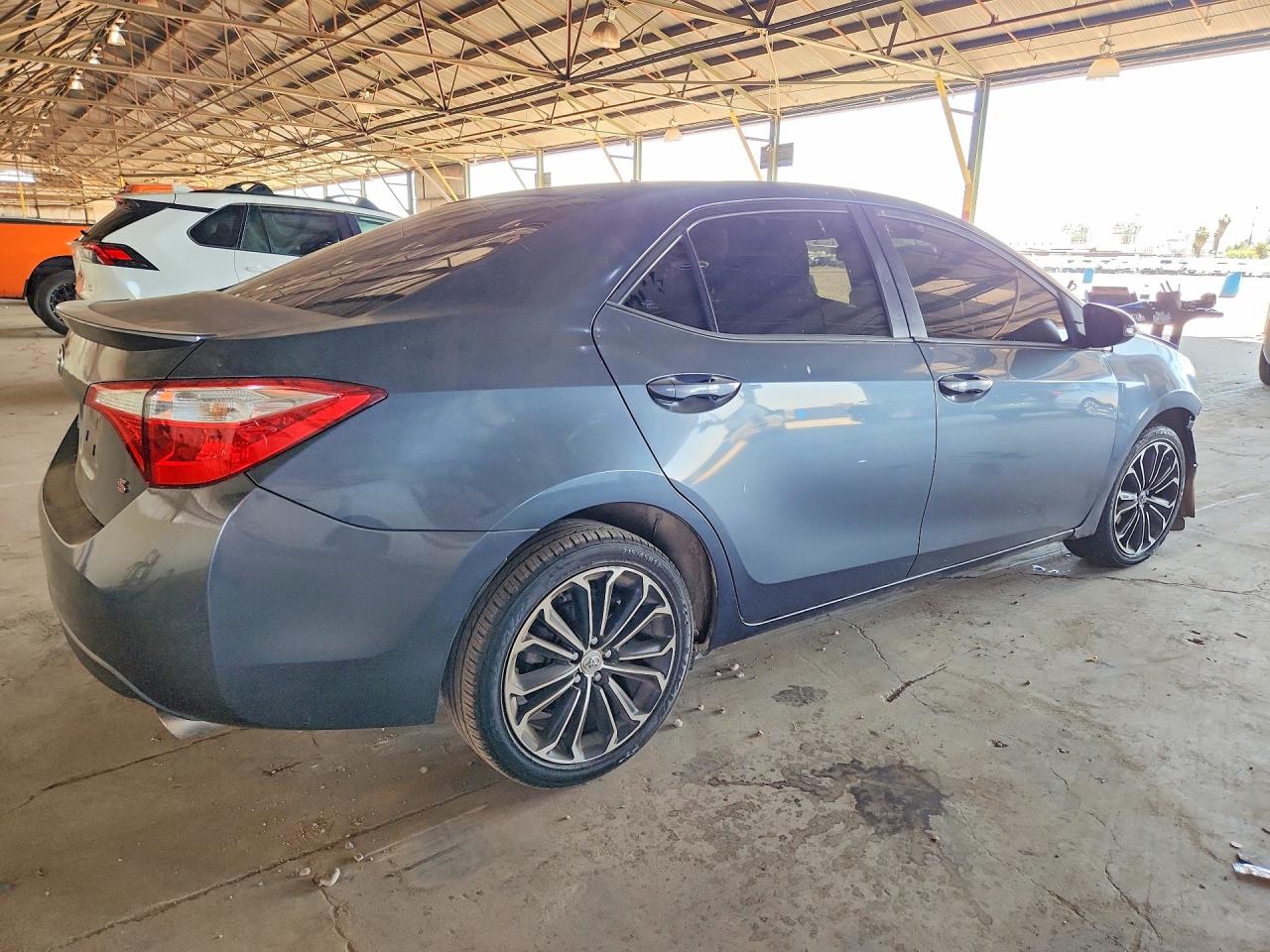 2014 Toyota Corolla S Plus Gray vin: 2T1BURHE7EC066253