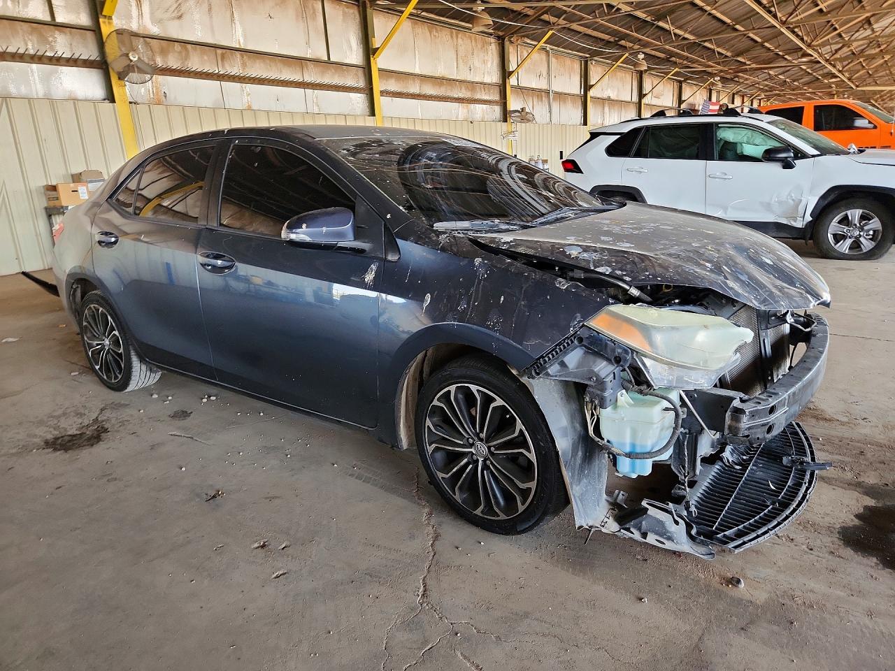 2014 Toyota Corolla S Plus Gray vin: 2T1BURHE7EC066253