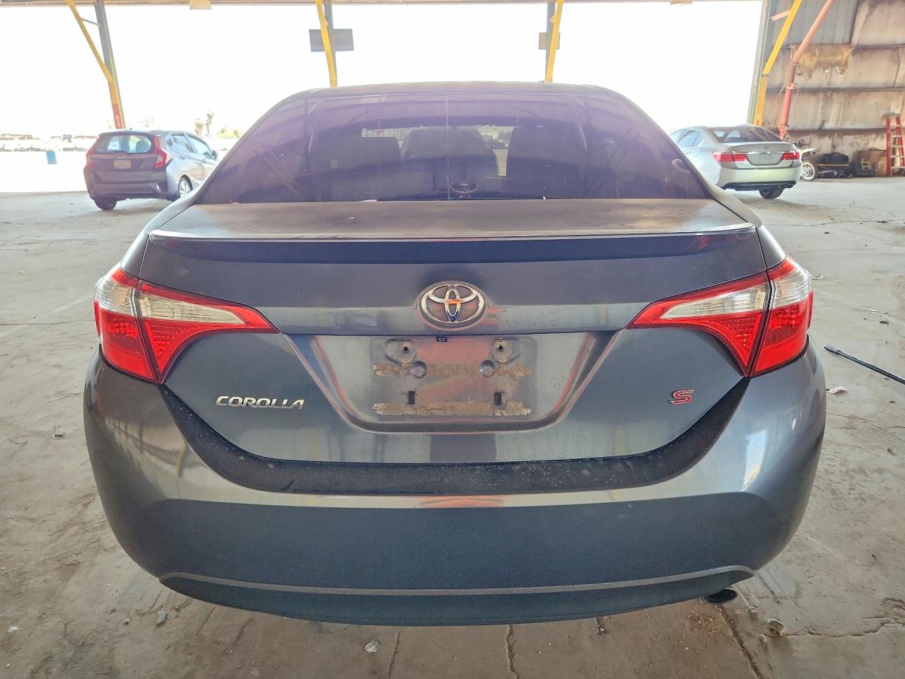 2014 Toyota Corolla S Plus Gray vin: 2T1BURHE7EC066253