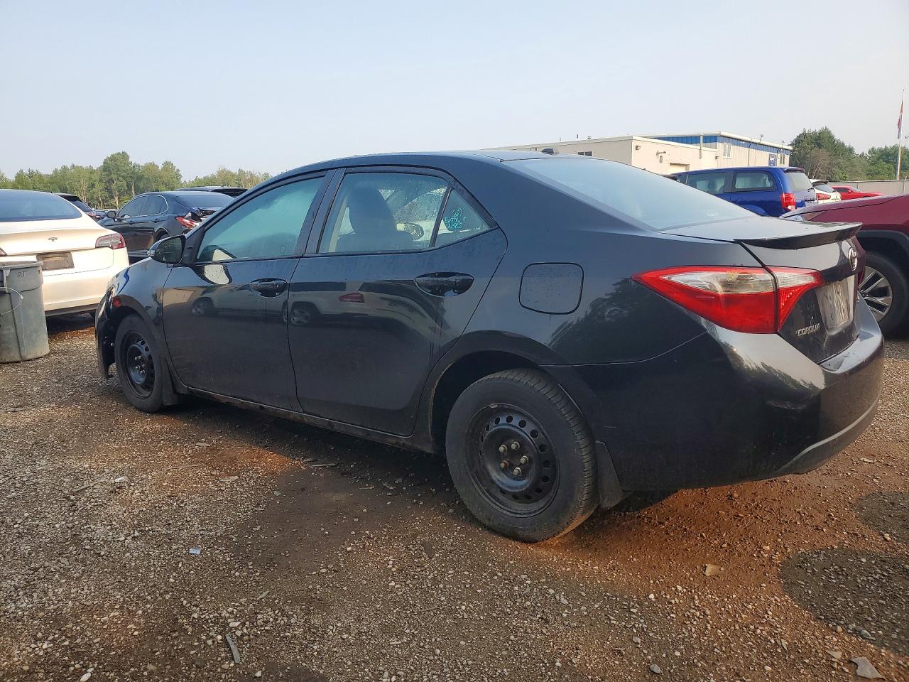 2014 Toyota Corolla L Black vin: 2T1BURHE7EC067208