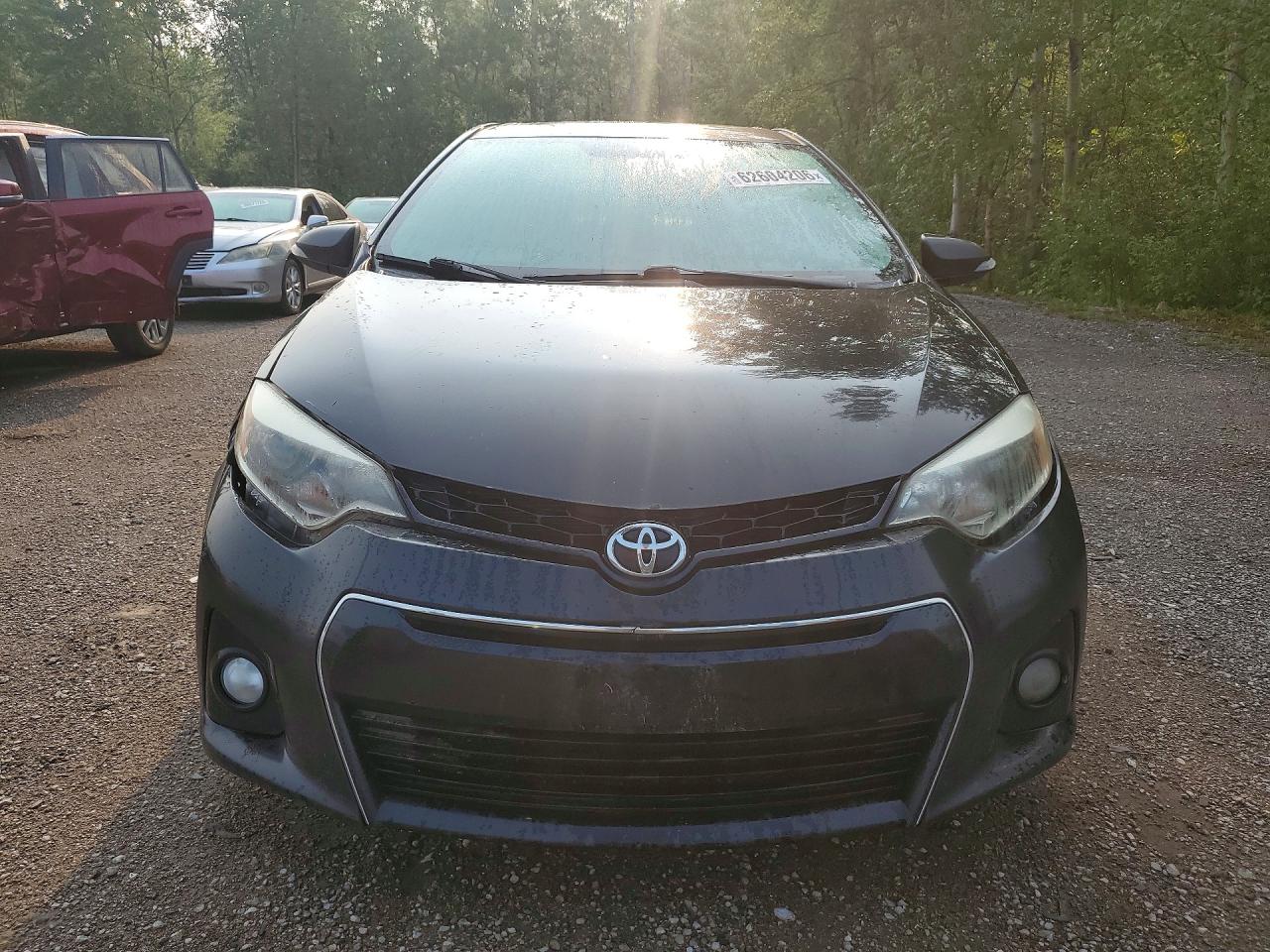 2014 Toyota Corolla L Black vin: 2T1BURHE7EC067208