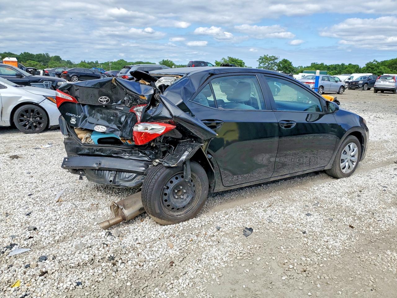2014 Toyota Corolla Le Black vin: 2T1BURHE7EC075938