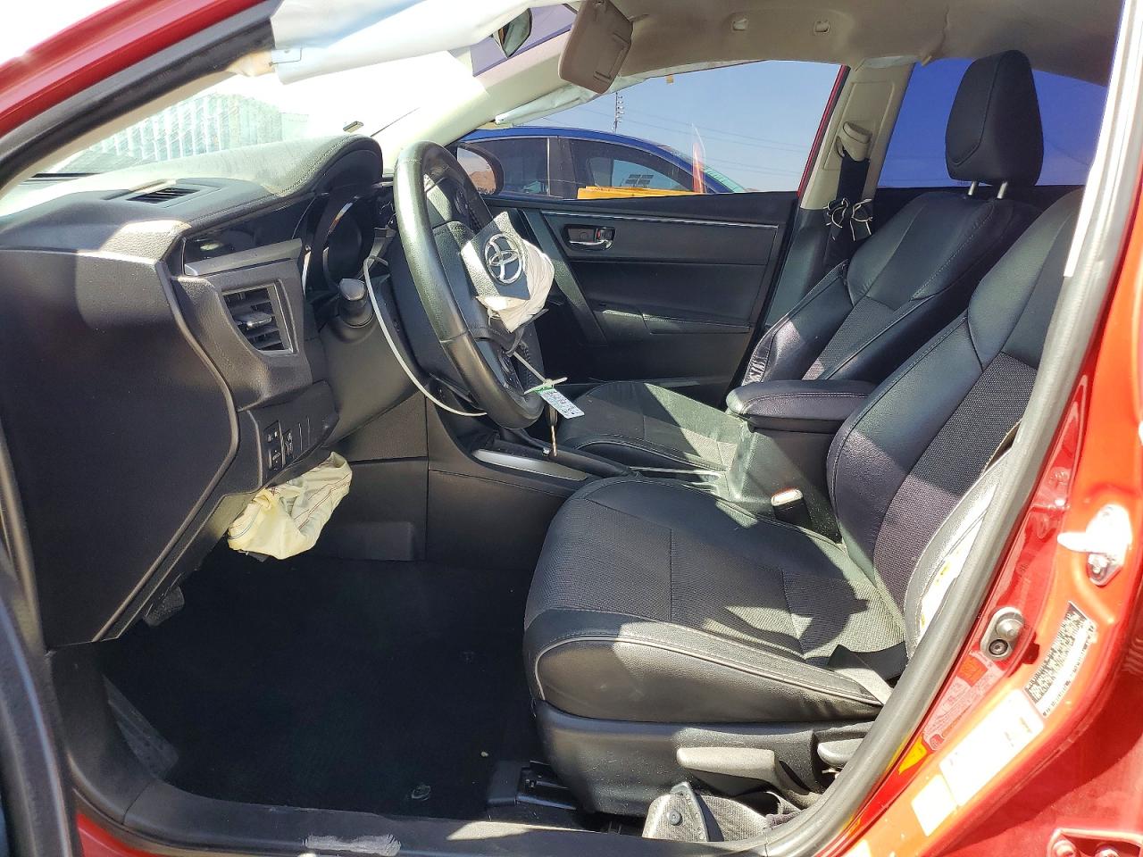 2014 Toyota Corolla S Plus Red vin: 2T1BURHE7EC079309