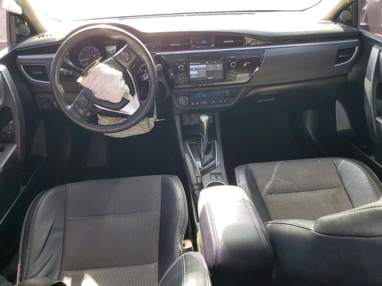 2014 Toyota Corolla S Plus Red vin: 2T1BURHE7EC079309