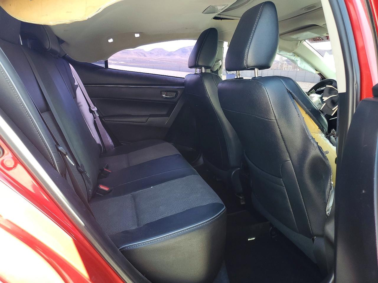 2014 Toyota Corolla S Plus Red vin: 2T1BURHE7EC079309