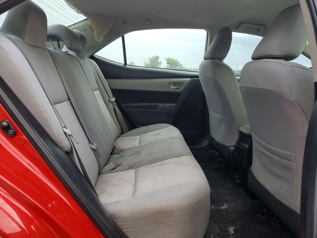 2014 Toyota Corolla Le Red vin: 2T1BURHE7EC095400
