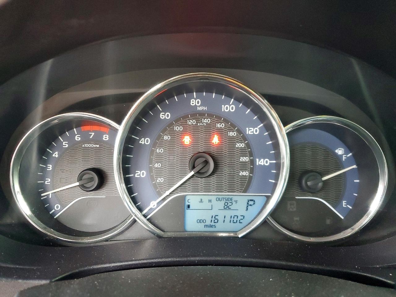 2014 Toyota Corolla Le Red vin: 2T1BURHE7EC095400