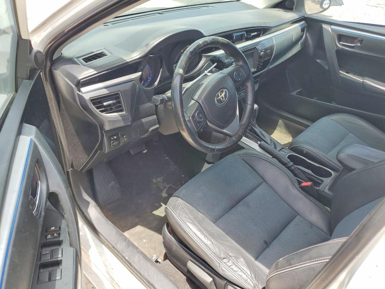 2014 Toyota Corolla L White vin: 2T1BURHE7EC114849