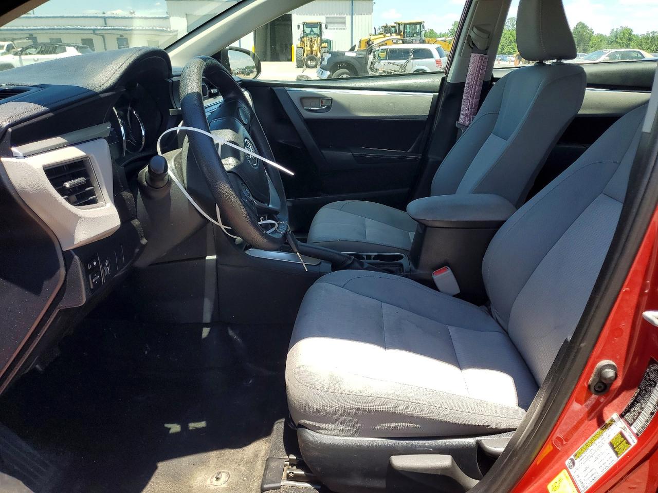 2014 Toyota Corolla Le Plus Red vin: 2T1BURHE7EC120750