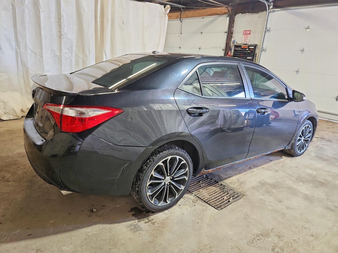 2014 Toyota Corolla S Plus Черный vin: 2T1BURHE7EC129531