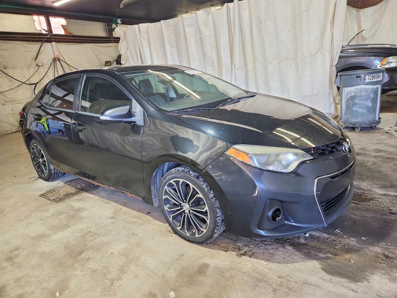 2014 Toyota Corolla S Plus Черный vin: 2T1BURHE7EC129531