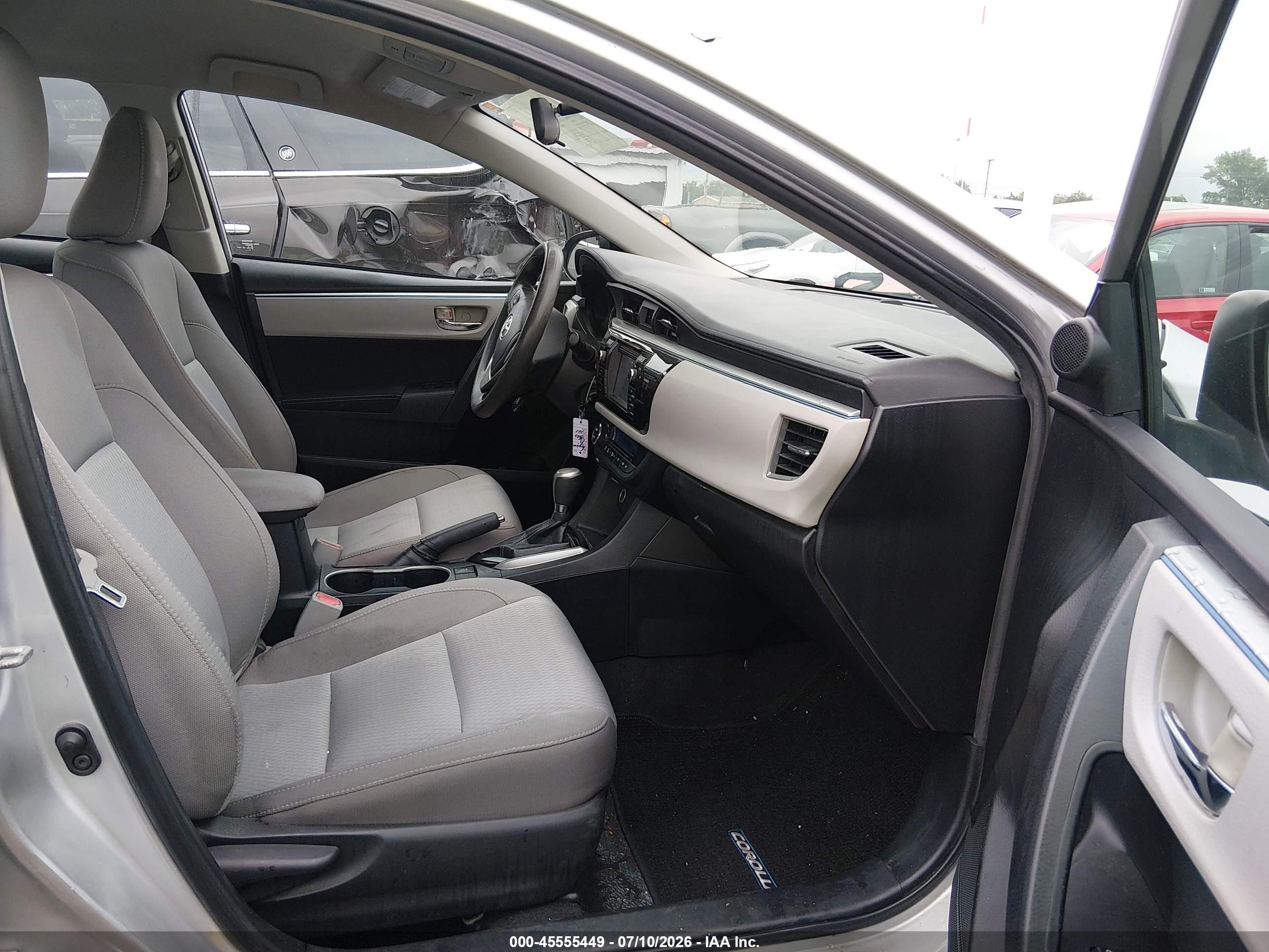 2014 Toyota Corolla Le Silver vin: 2T1BURHE7EC132445