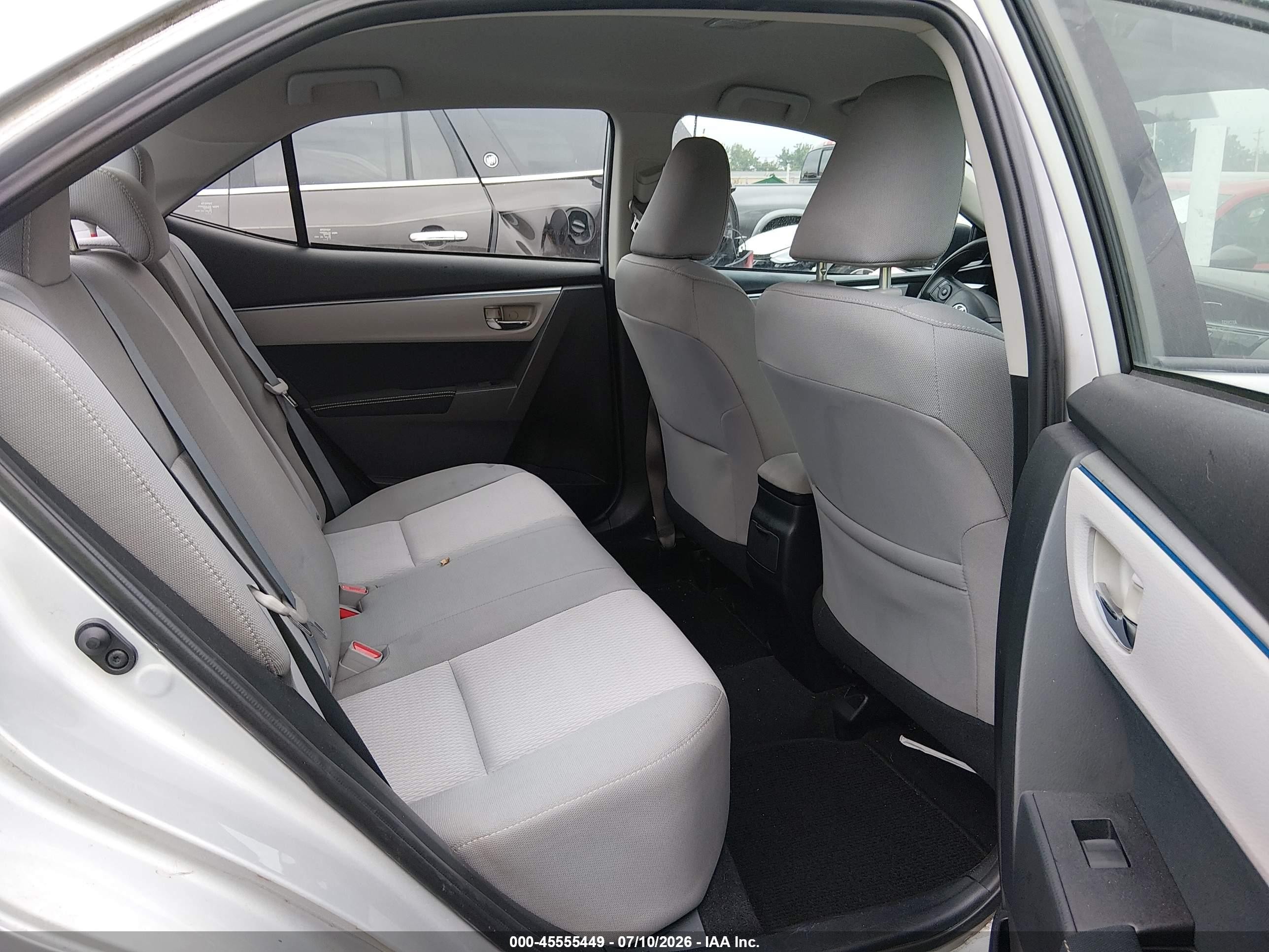2014 Toyota Corolla Le Silver vin: 2T1BURHE7EC132445