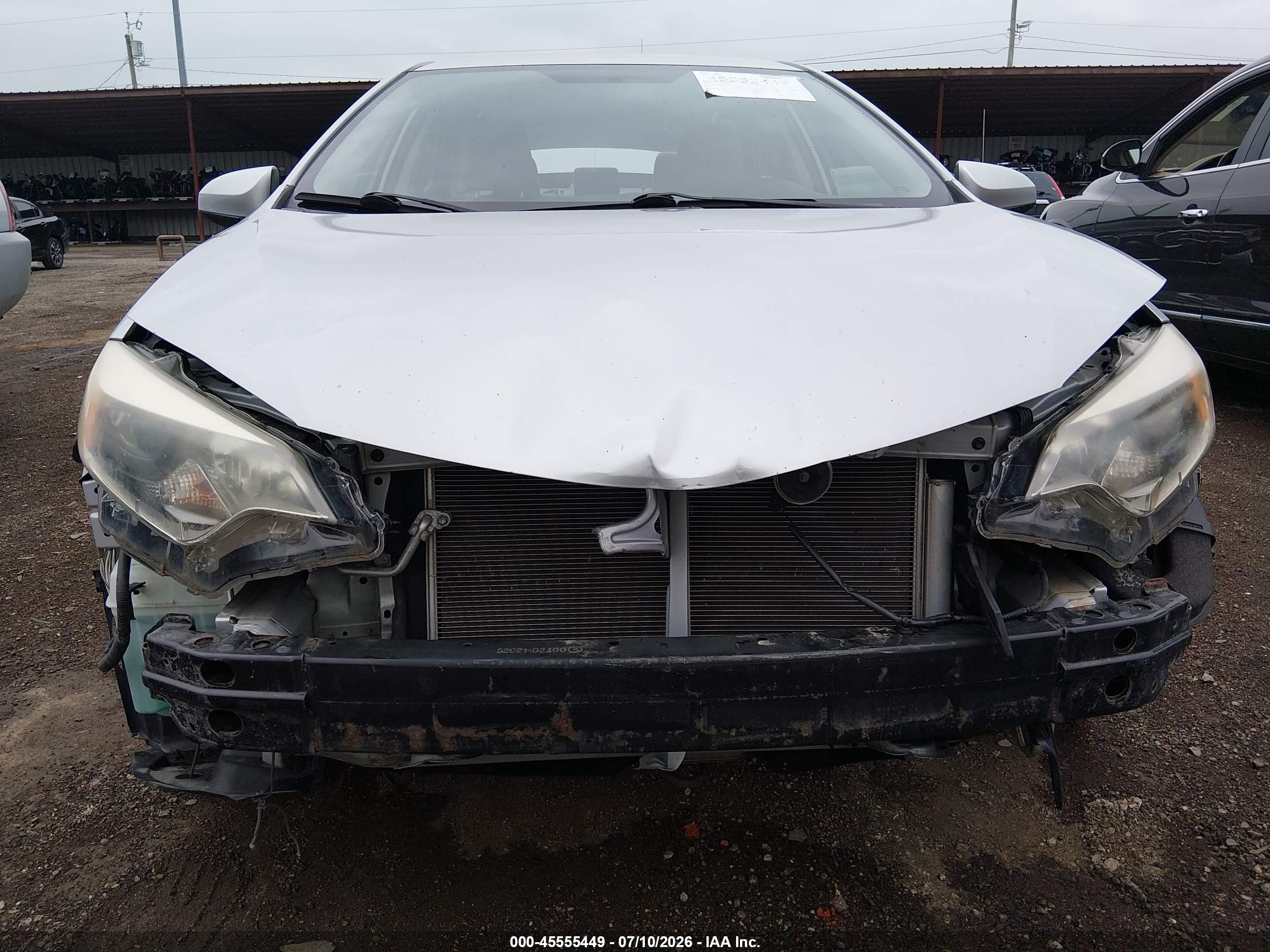 2014 Toyota Corolla Le Silver vin: 2T1BURHE7EC132445