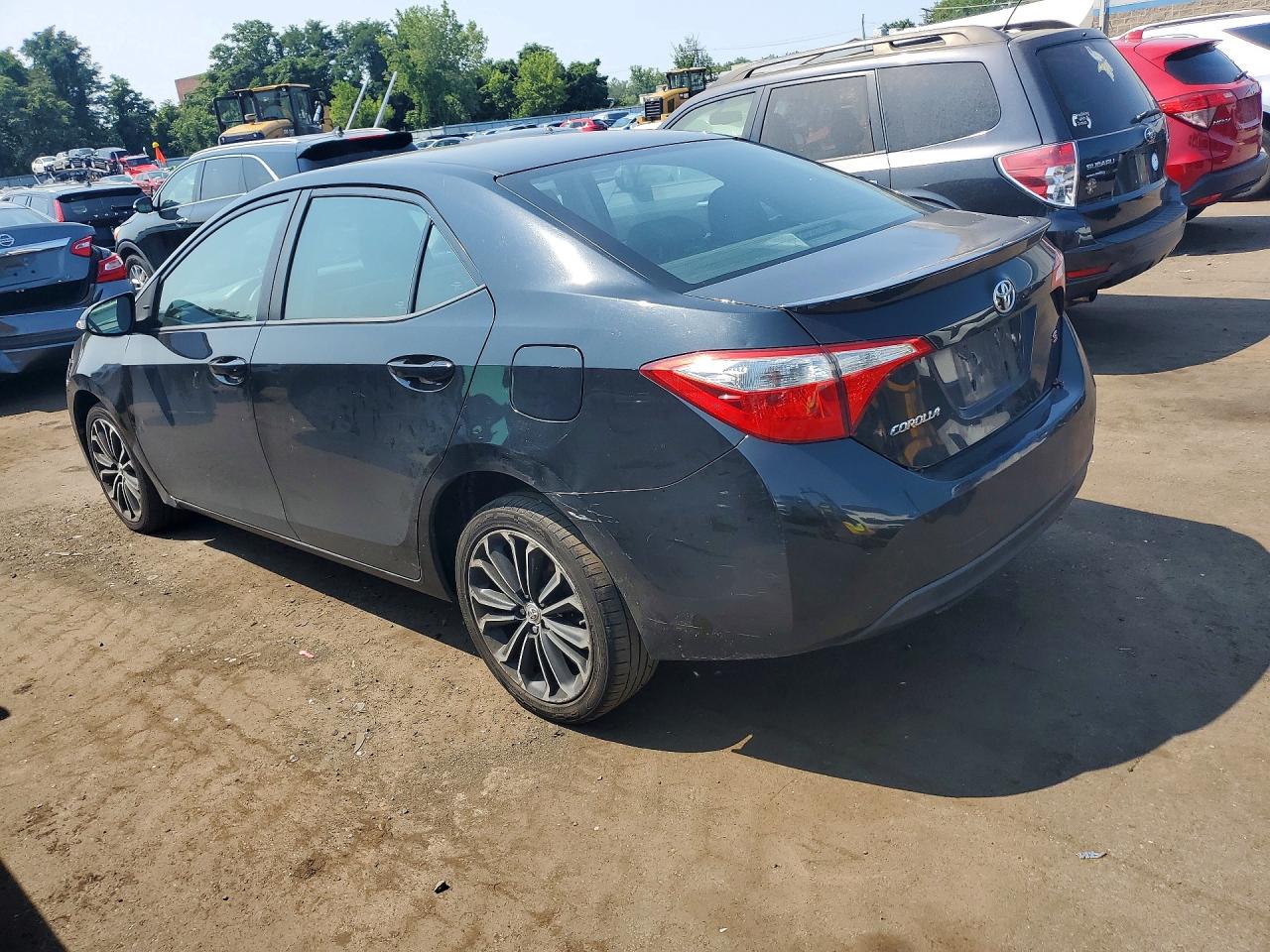 2014 Toyota Corolla S Plus Black vin: 2T1BURHE7EC135426