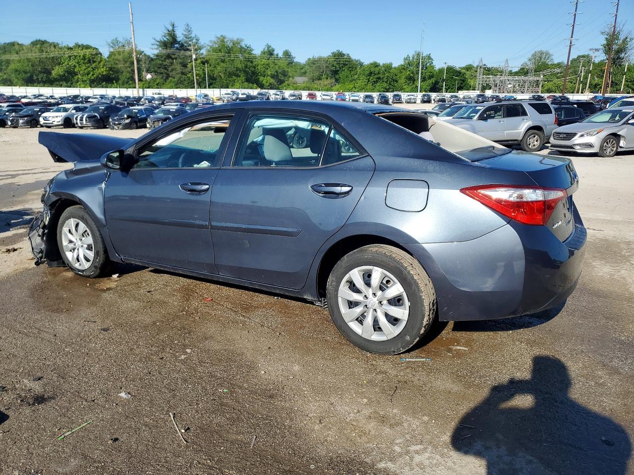 2014 Toyota Corolla Le Charcoal vin: 2T1BURHE7EC144773