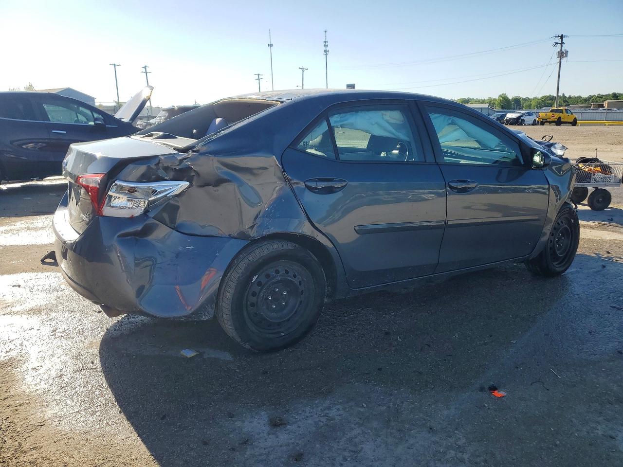 2014 Toyota Corolla Le Charcoal vin: 2T1BURHE7EC144773