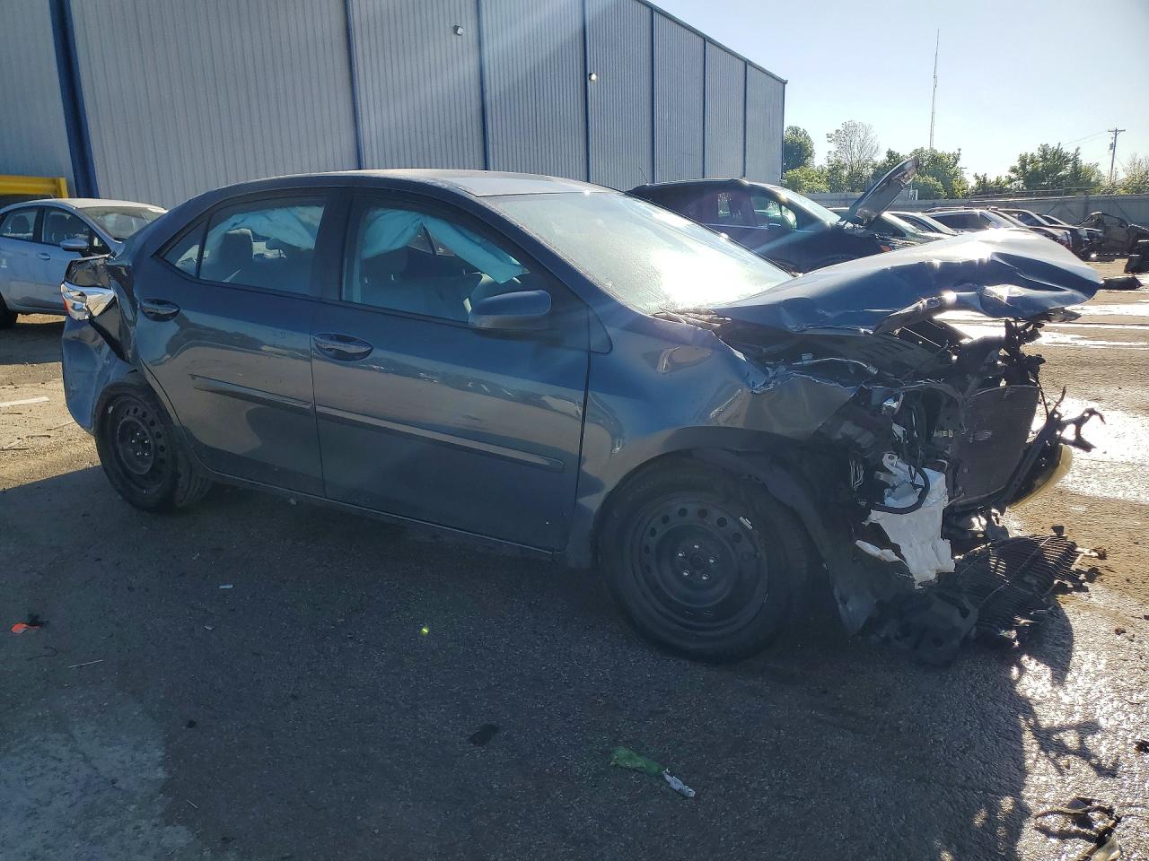 2014 Toyota Corolla Le Charcoal vin: 2T1BURHE7EC144773