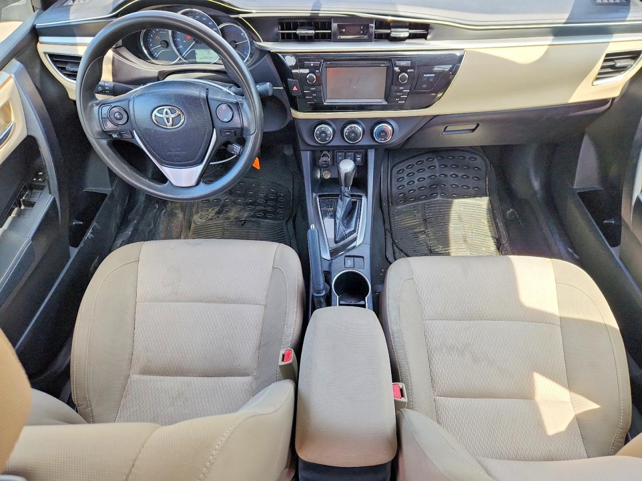 2014 Toyota Corolla L Silver vin: 2T1BURHE7EC144854