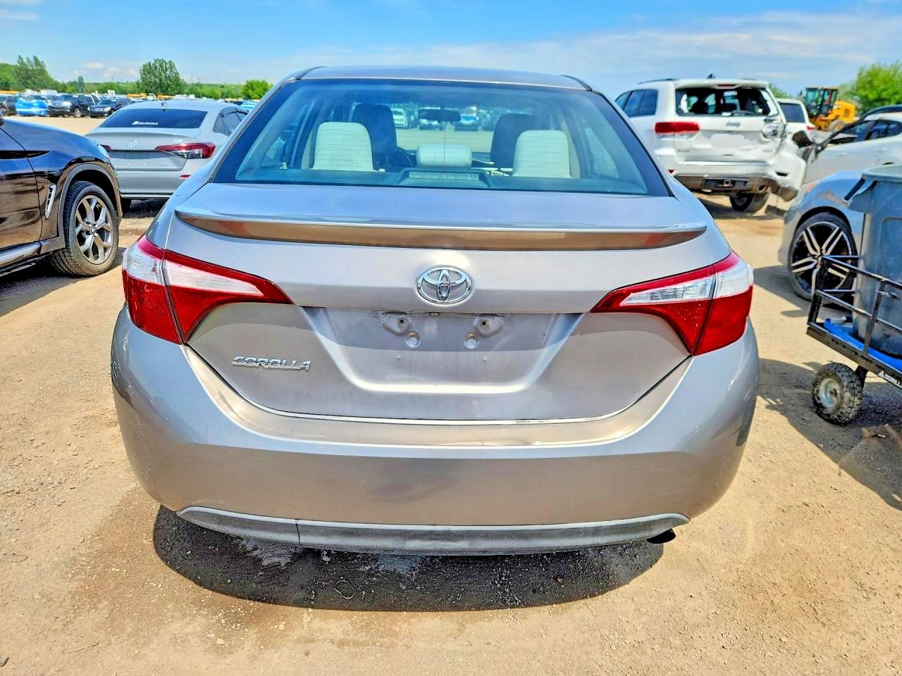2014 Toyota Corolla L Silver vin: 2T1BURHE7EC144854