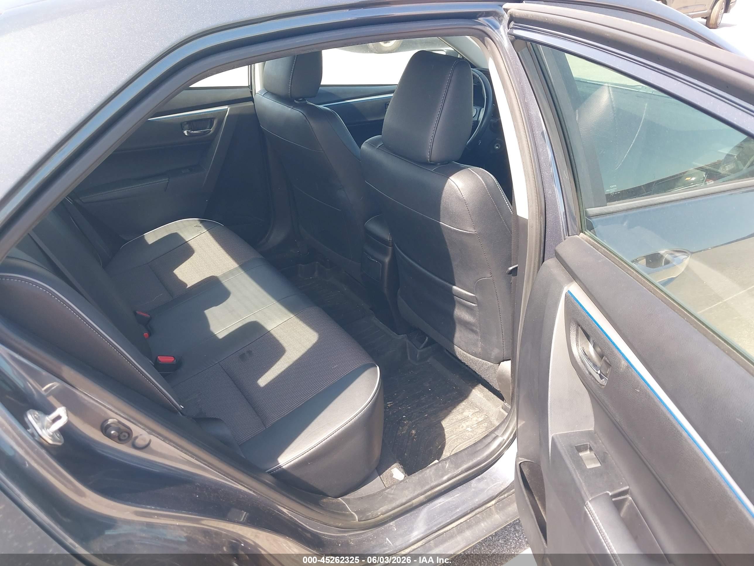 2014 Toyota Corolla S Plus Синий vin: 2T1BURHE7EC147172