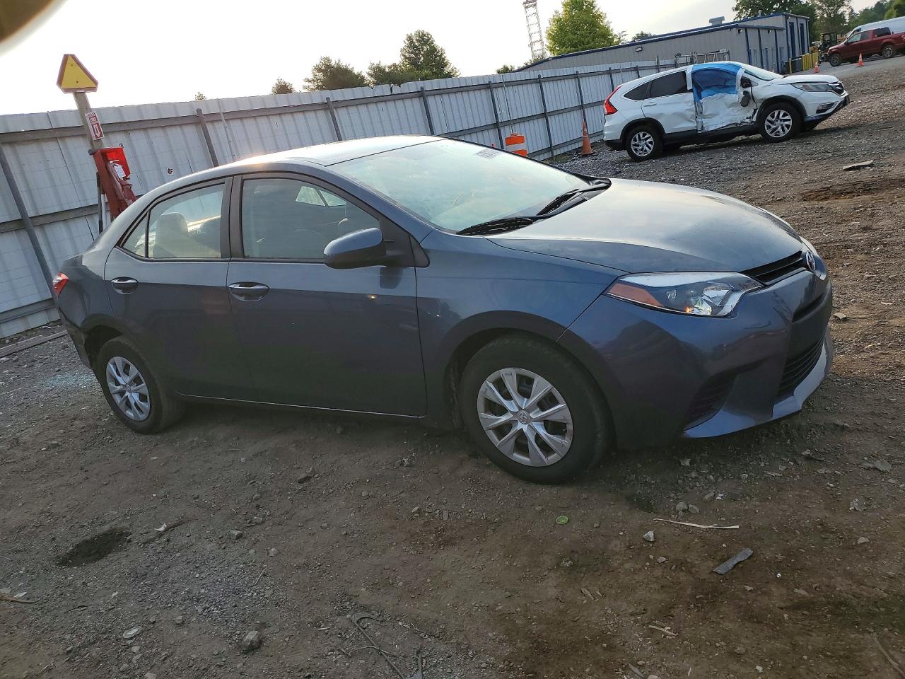 2014 Toyota Corolla L Blue vin: 2T1BURHE7EC150783