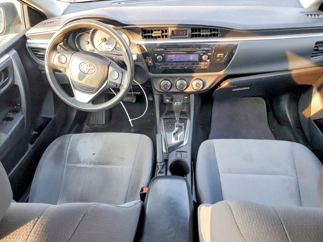2014 Toyota Corolla L Blue vin: 2T1BURHE7EC150783