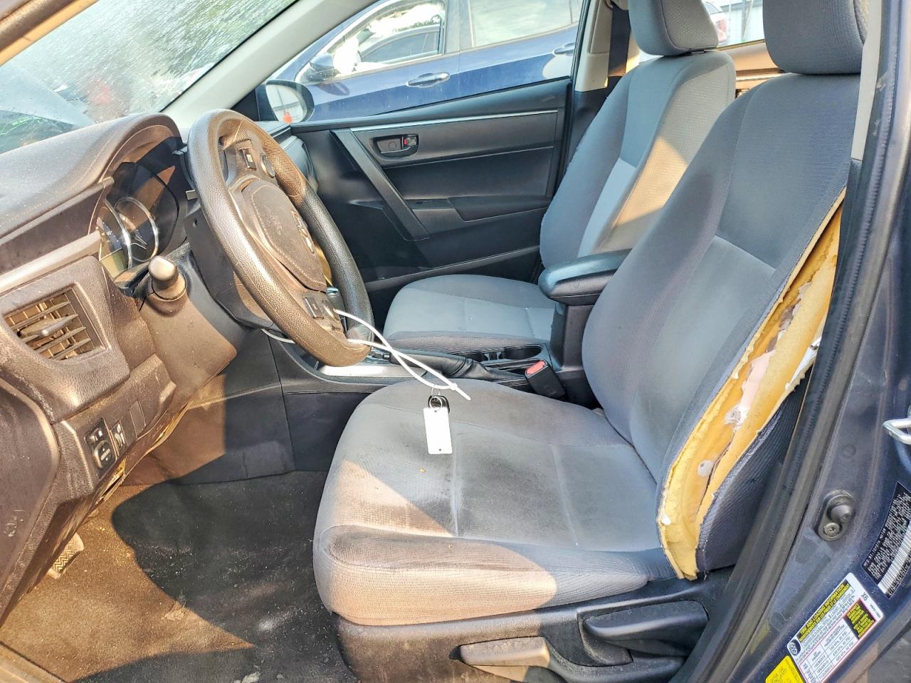 2014 Toyota Corolla L Blue vin: 2T1BURHE7EC150783