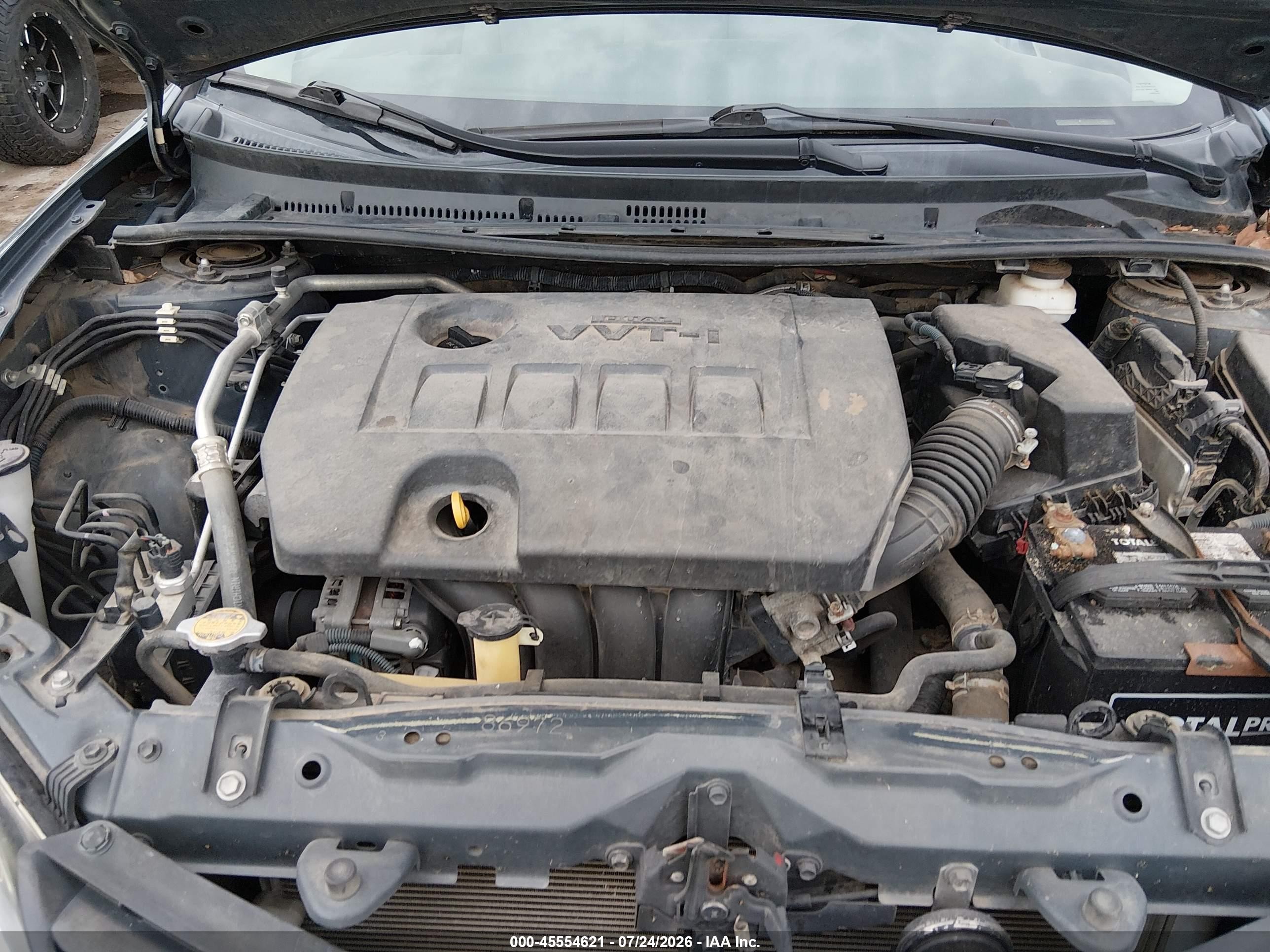 2014 Toyota Corolla Le Синий vin: 2T1BURHE7EC159340
