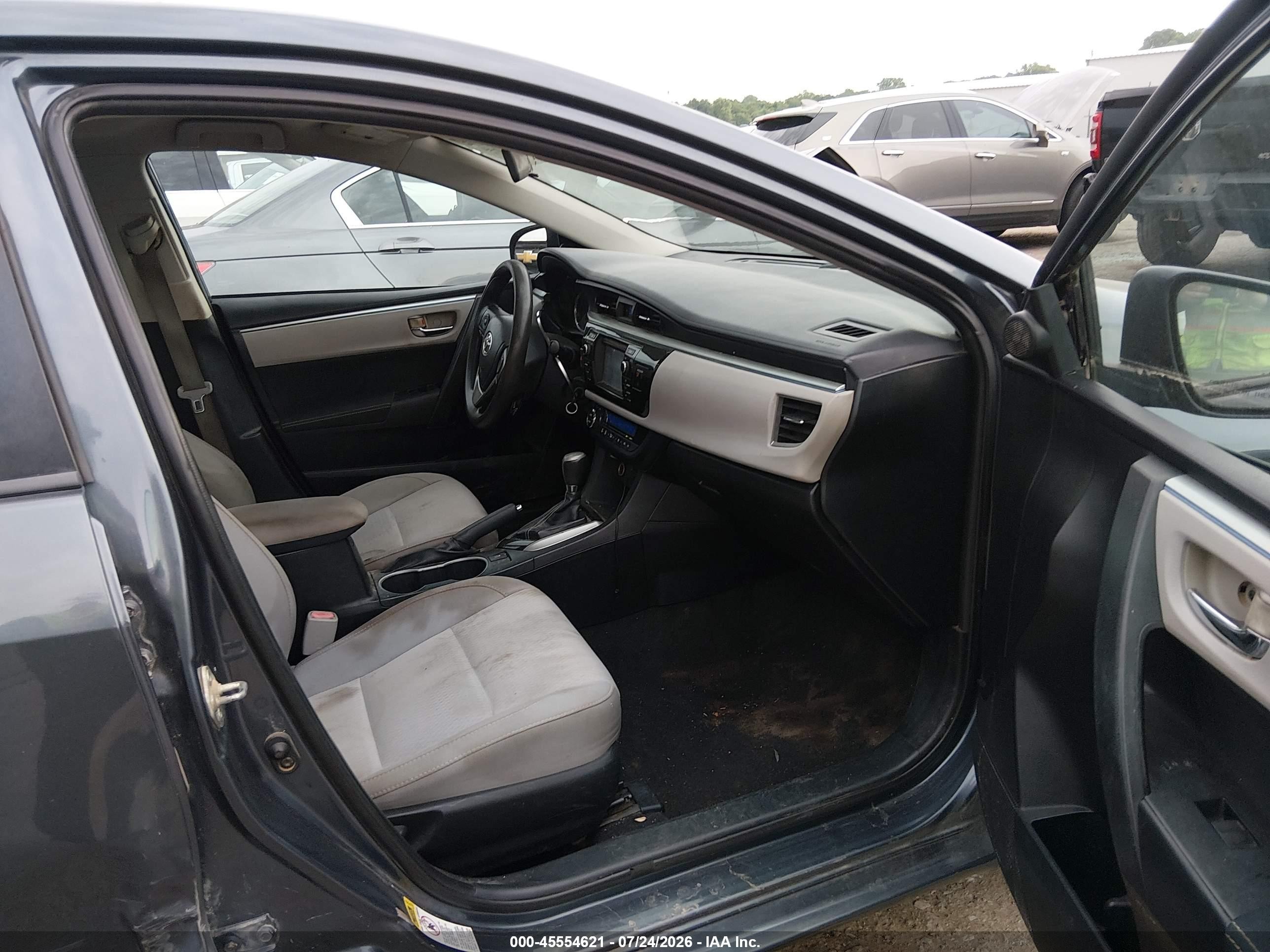 2014 Toyota Corolla Le Синий vin: 2T1BURHE7EC159340