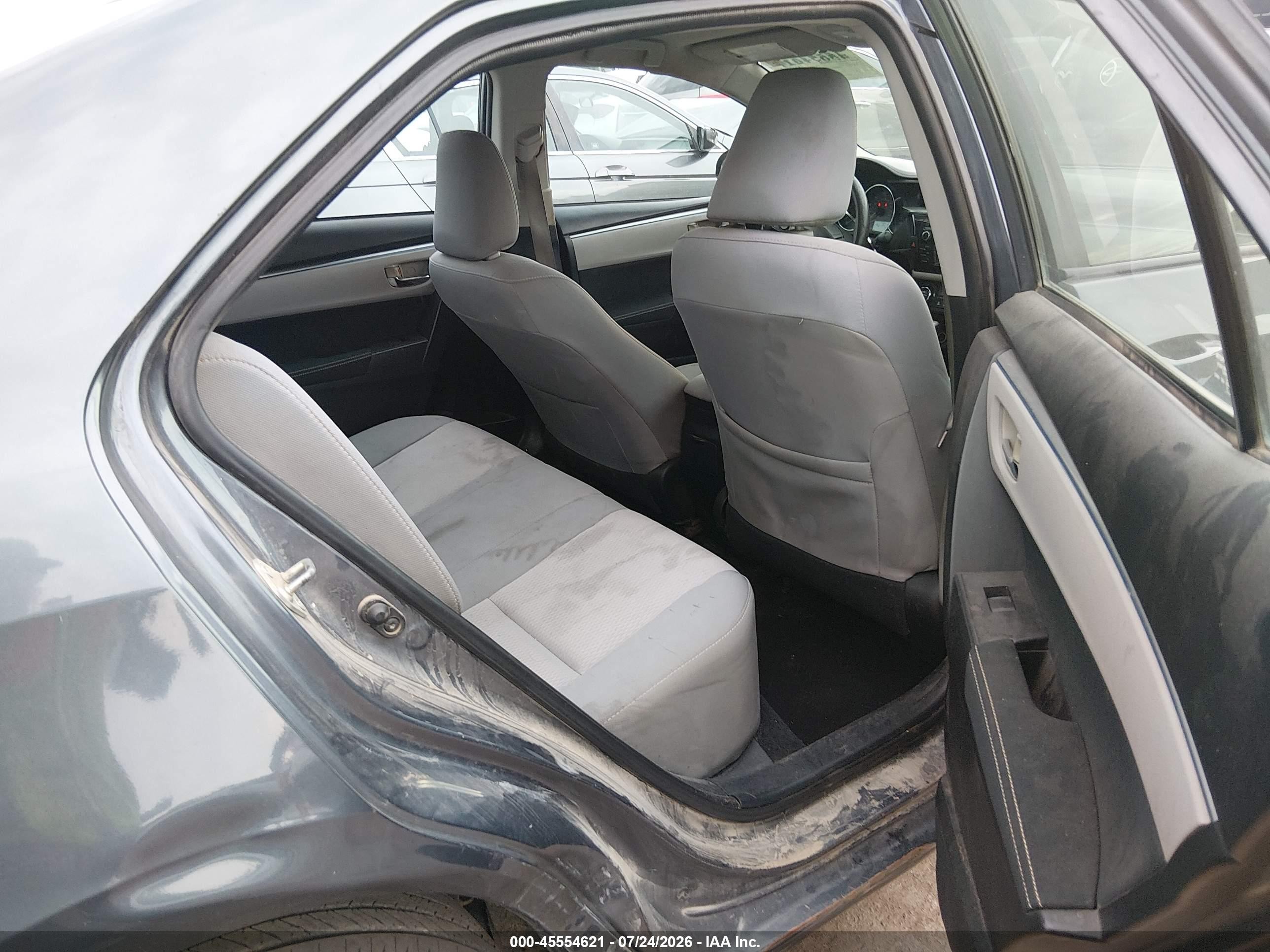 2014 Toyota Corolla Le Синий vin: 2T1BURHE7EC159340