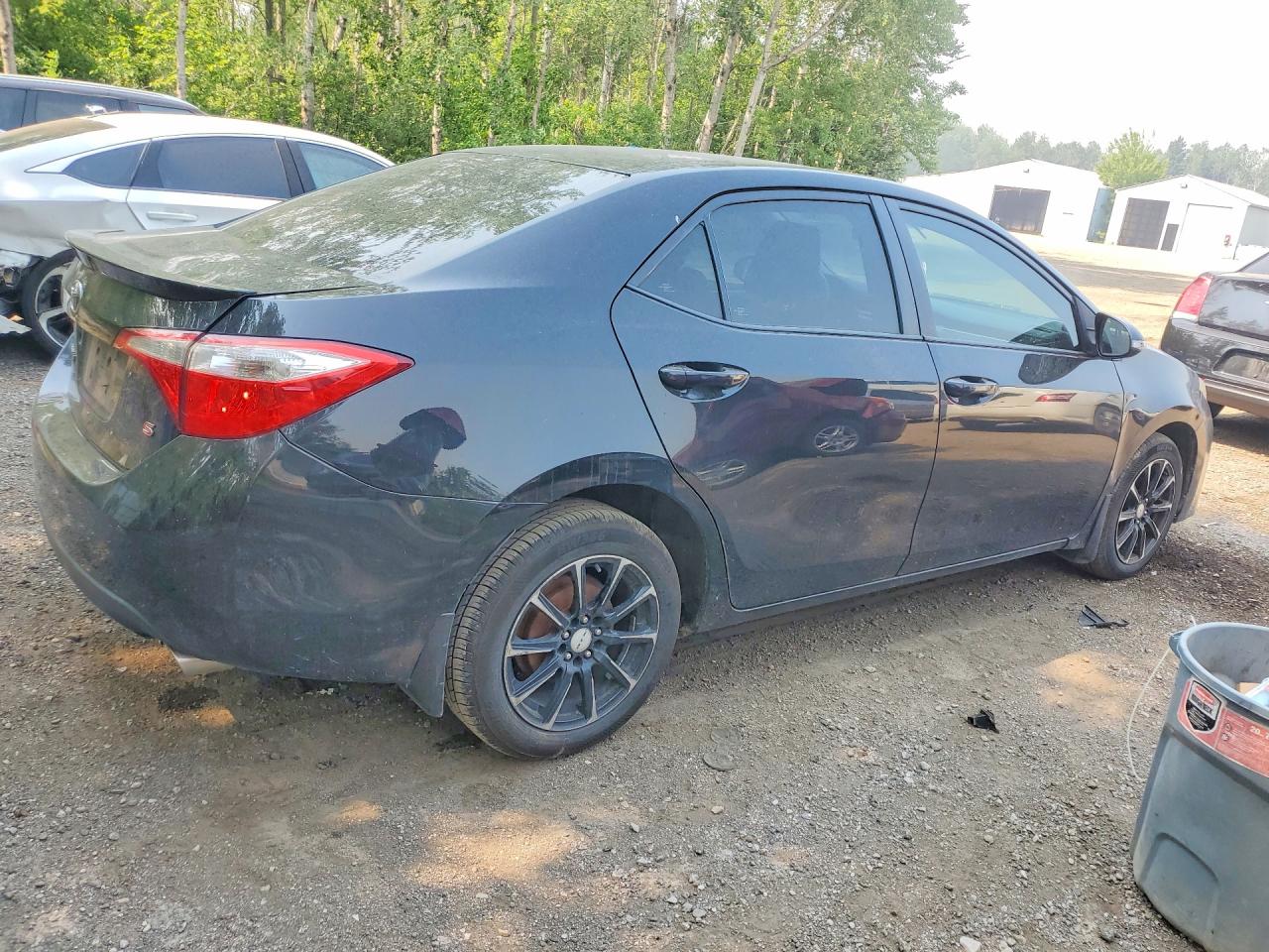 2014 Toyota Corolla L Black vin: 2T1BURHE7EC164800