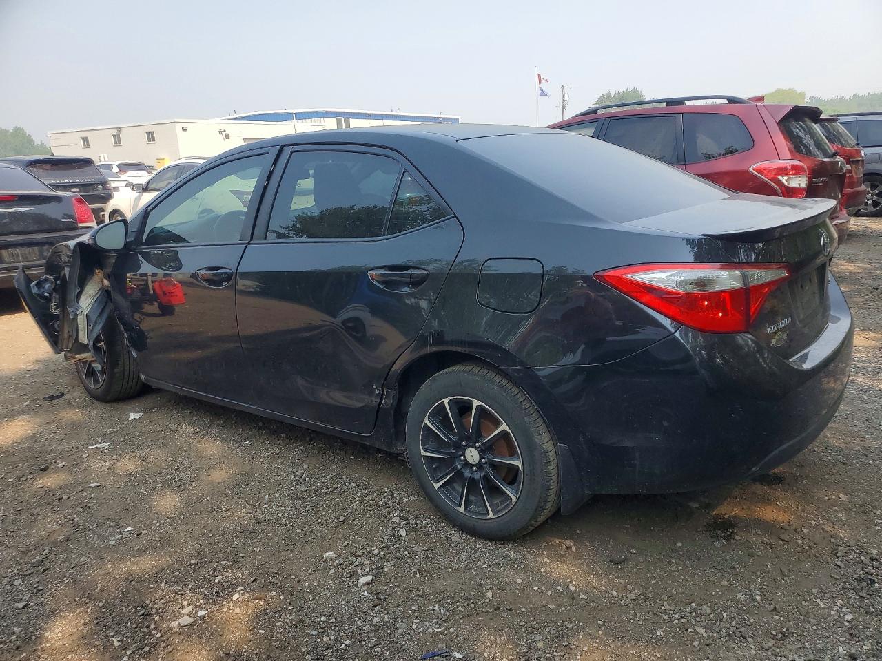 2014 Toyota Corolla L Black vin: 2T1BURHE7EC164800