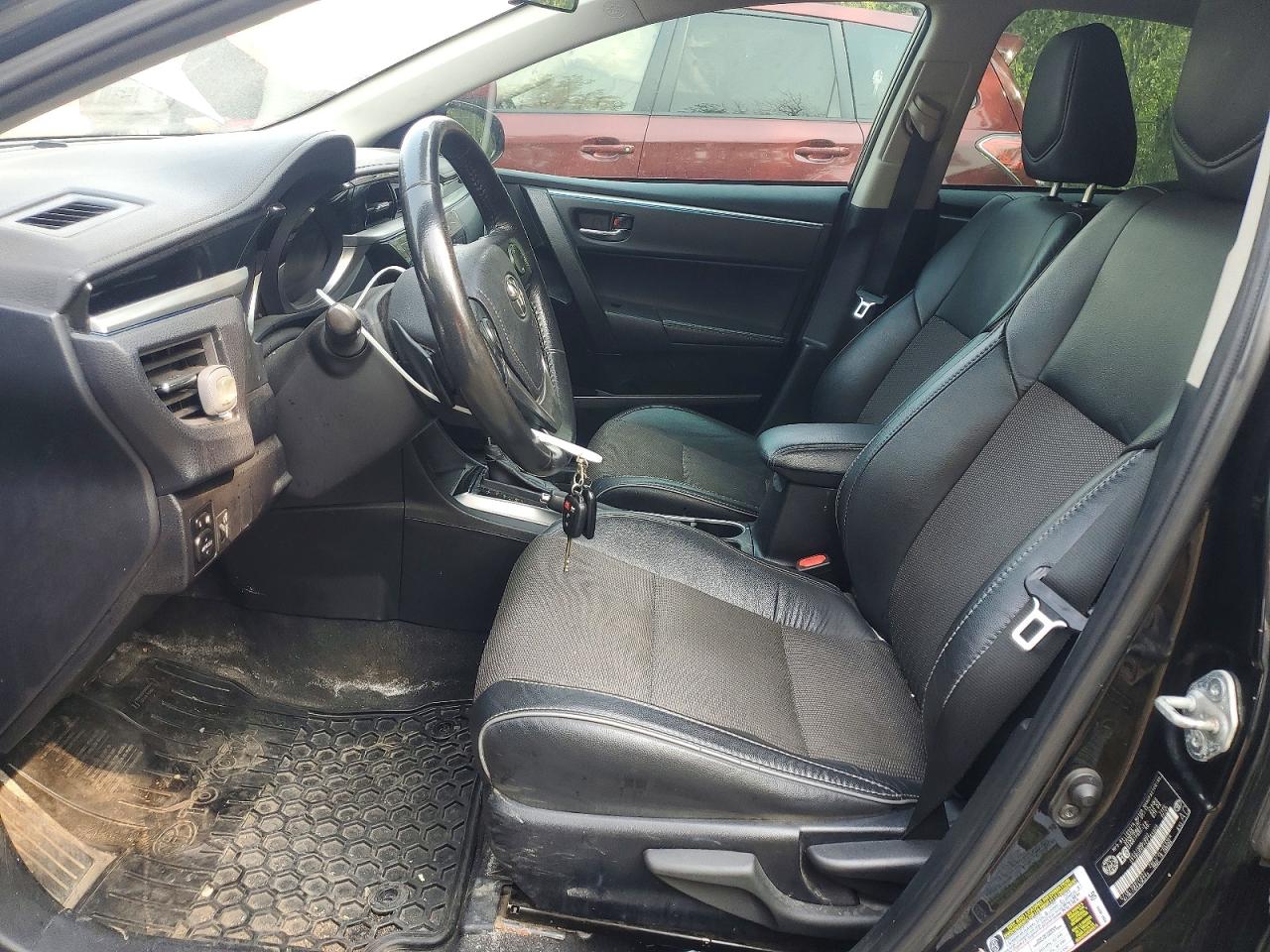 2014 Toyota Corolla L Black vin: 2T1BURHE7EC164800
