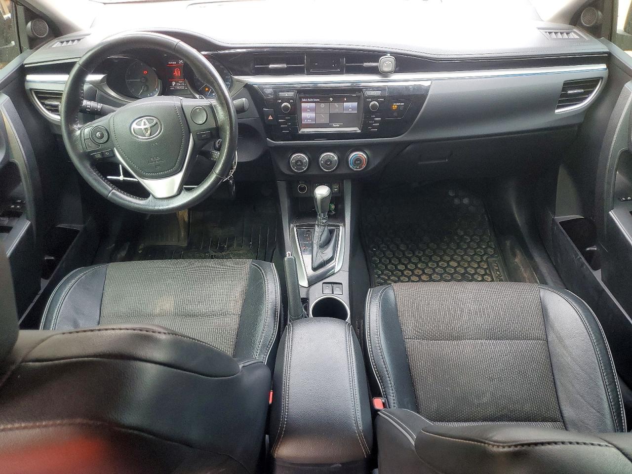 2014 Toyota Corolla L Black vin: 2T1BURHE7EC164800