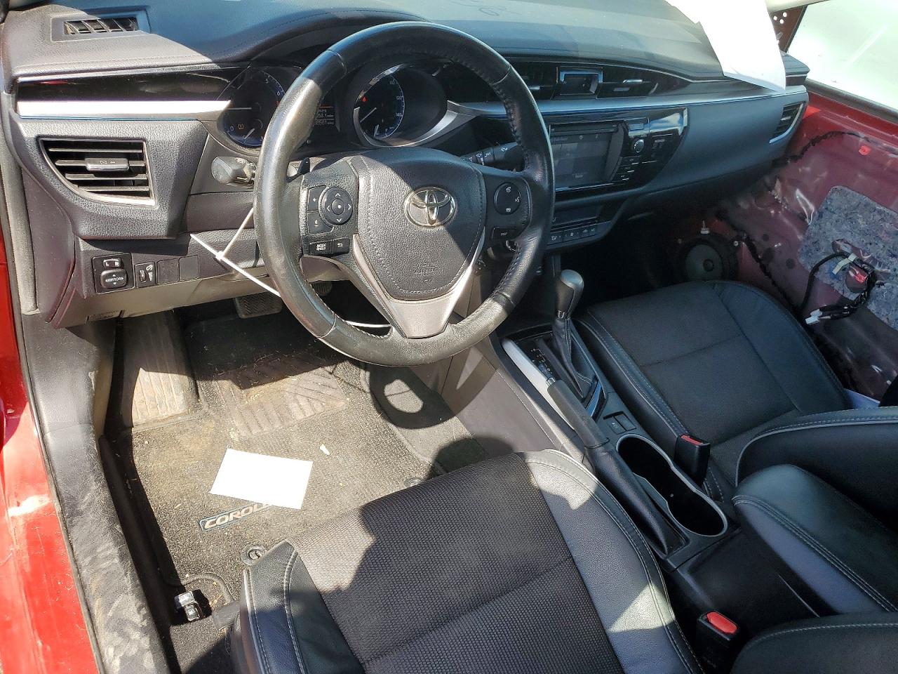 2014 Toyota Corolla S Plus Красный vin: 2T1BURHE7EC168037