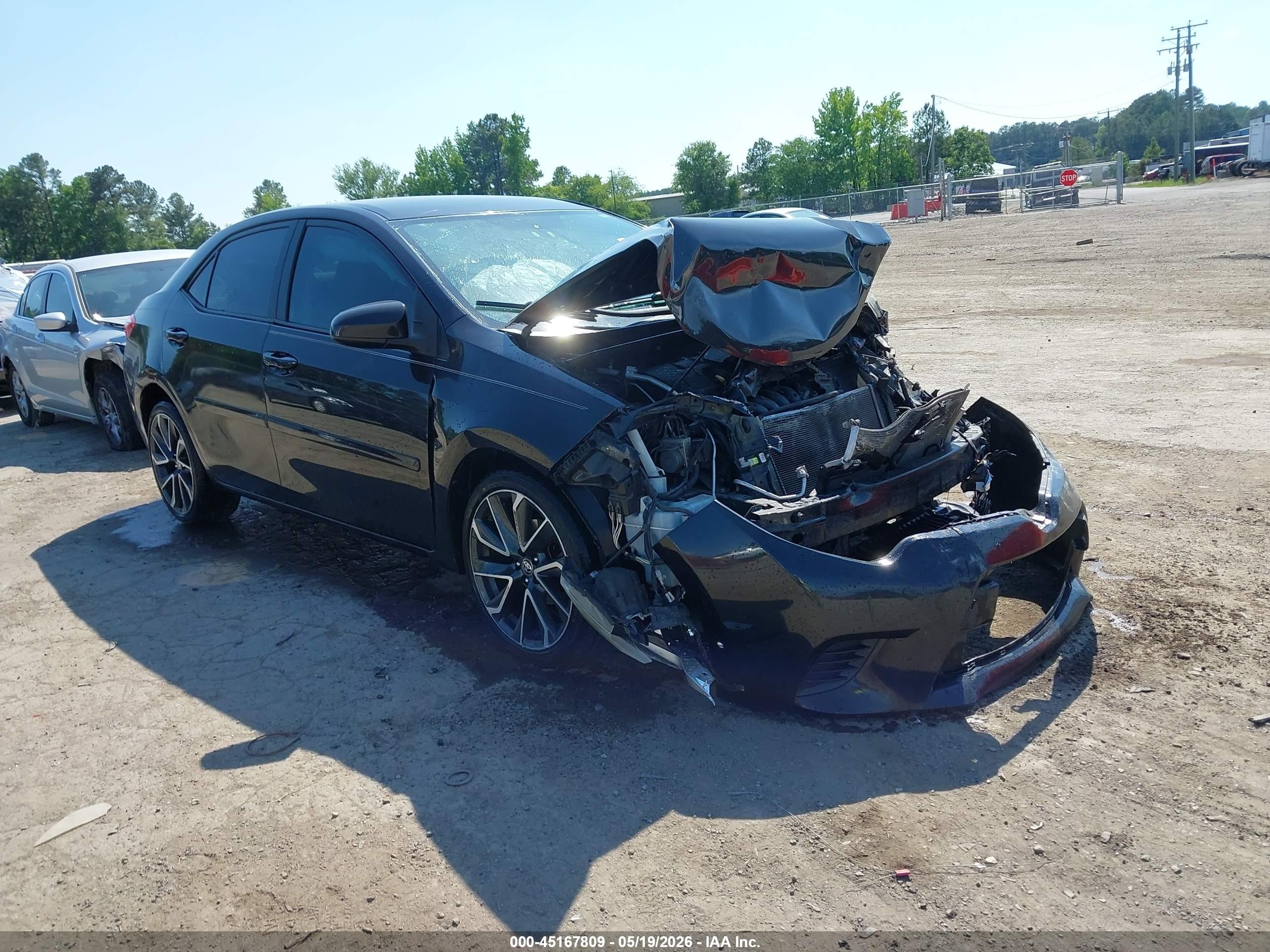2014 Toyota Corolla Le Black vin: 2T1BURHE7EC174985