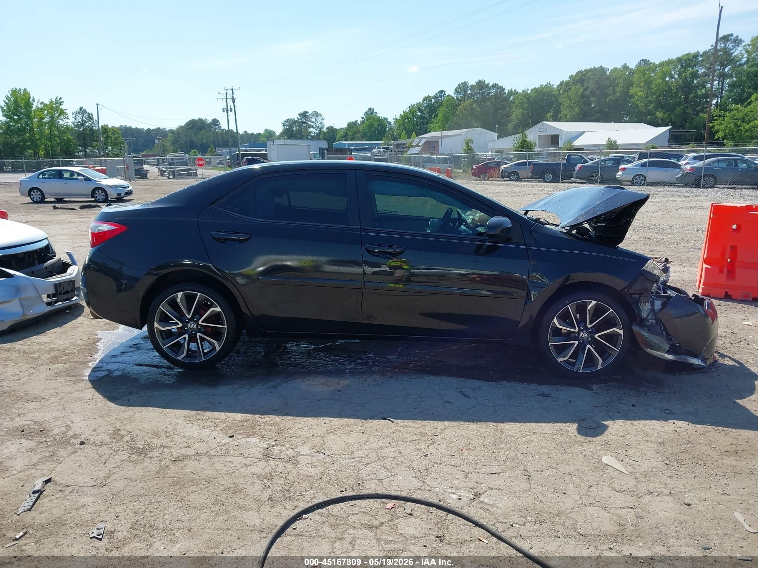 2014 Toyota Corolla Le Black vin: 2T1BURHE7EC174985