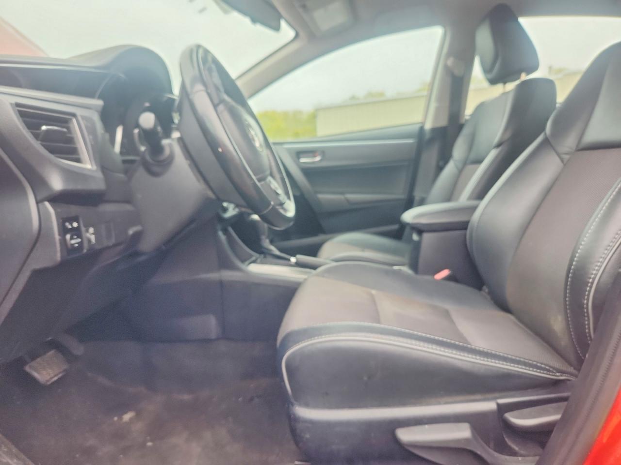 2014 Toyota Corolla S Plus Red vin: 2T1BURHE7EC175344
