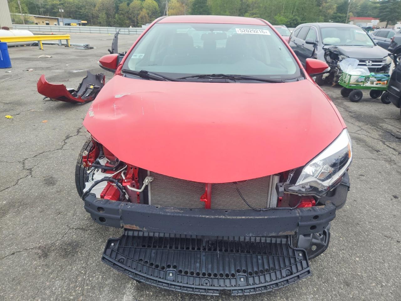 2014 Toyota Corolla S Plus Red vin: 2T1BURHE7EC175344