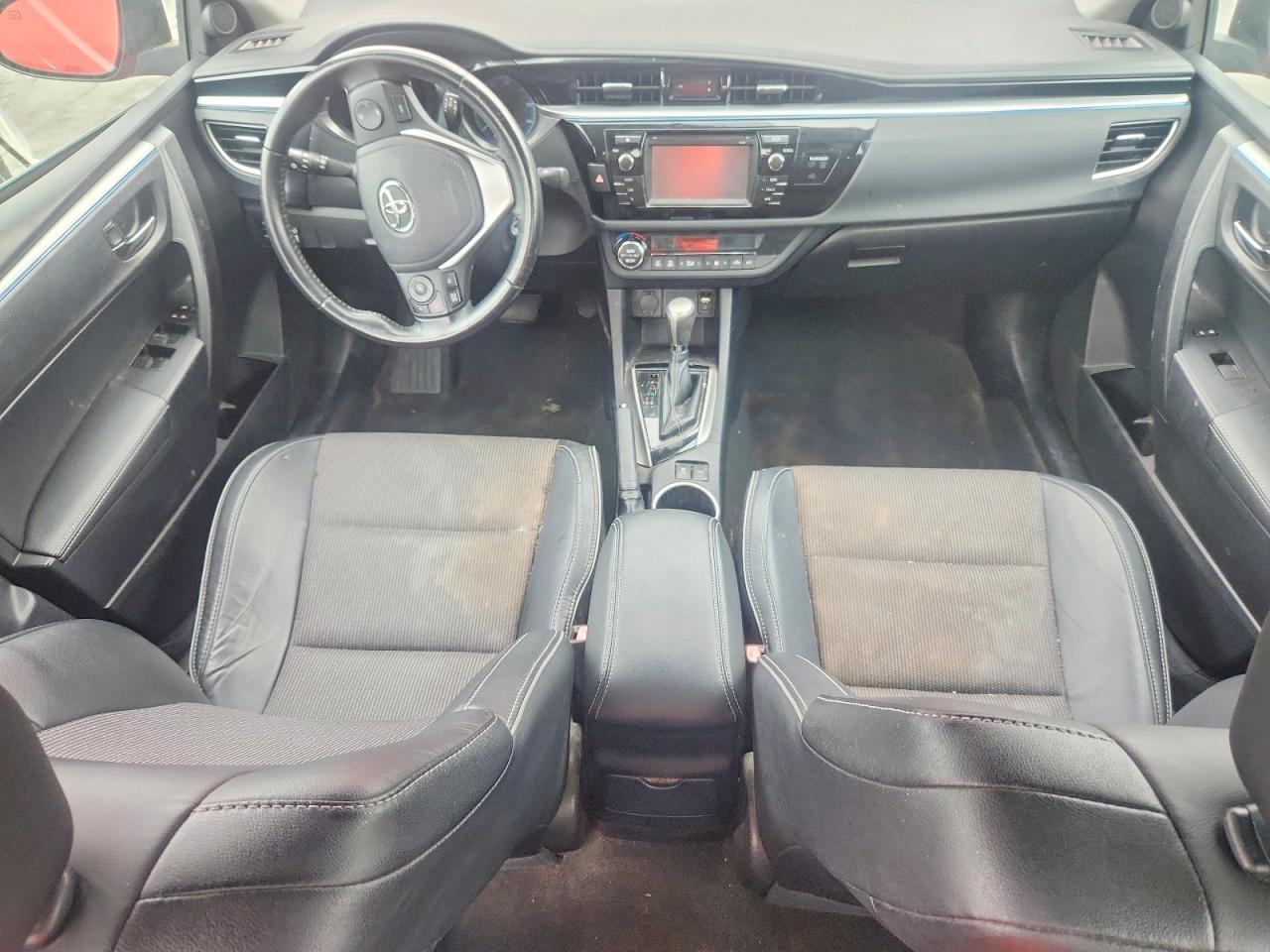 2014 Toyota Corolla S Plus Red vin: 2T1BURHE7EC175344