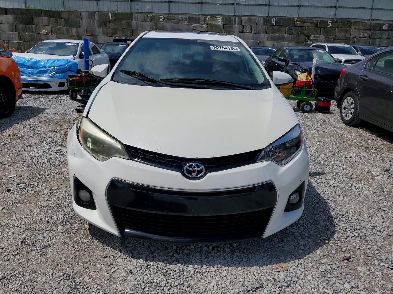 2014 Toyota Corolla L White vin: 2T1BURHE7EC177367