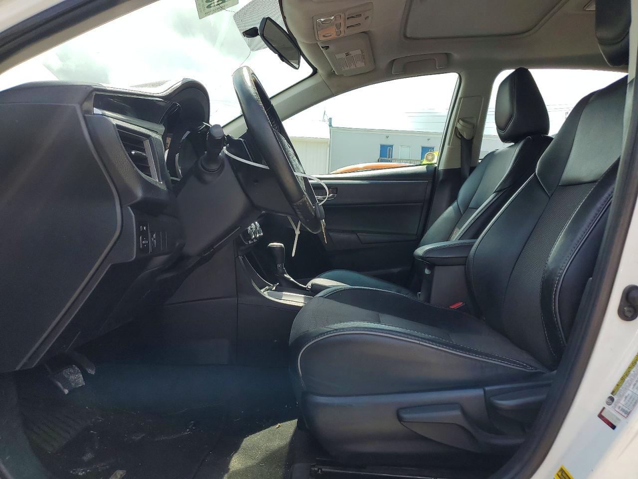 2014 Toyota Corolla L White vin: 2T1BURHE7EC177367
