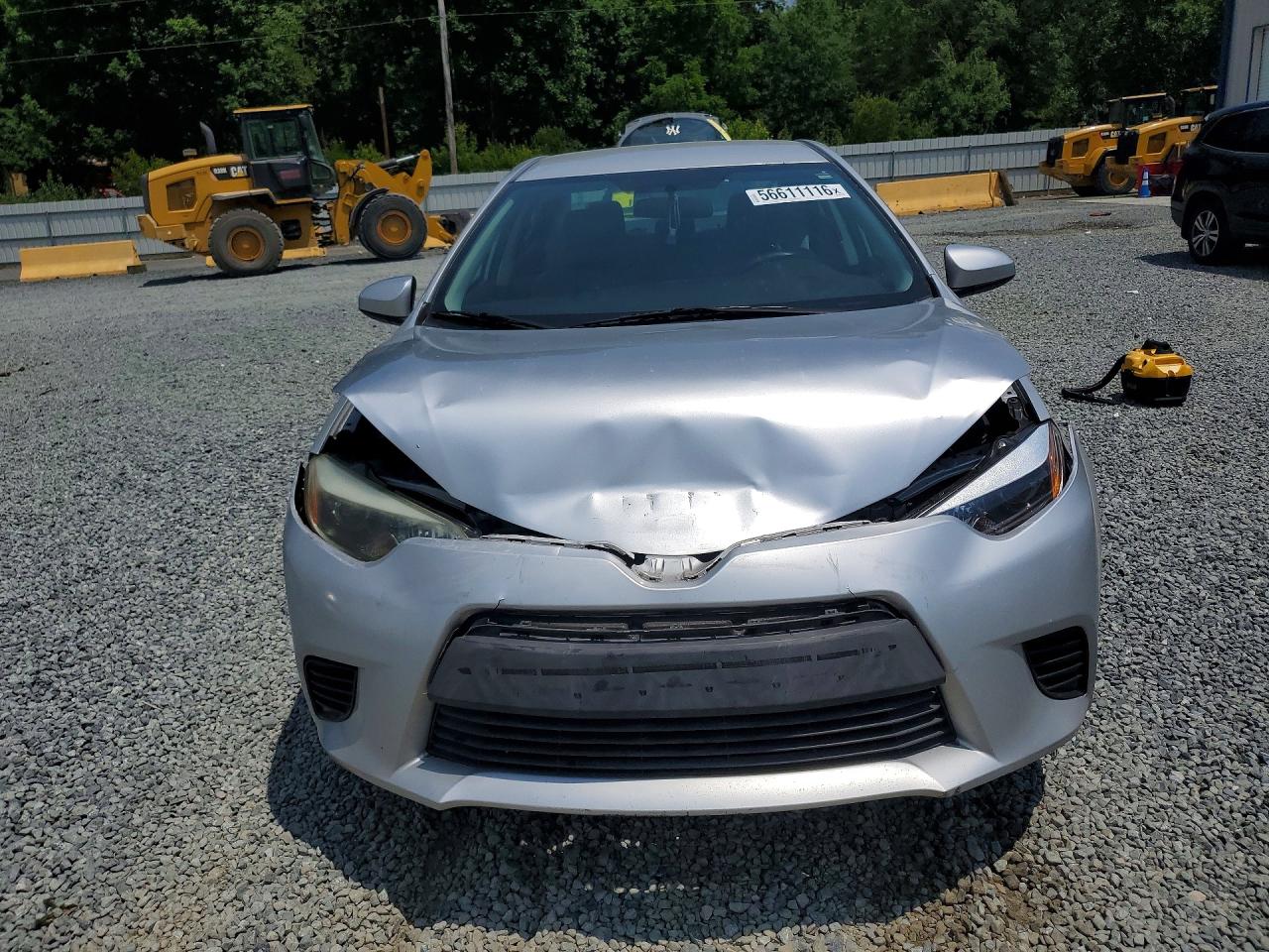 2014 Toyota Corolla Le Silver vin: 2T1BURHE7EC187722