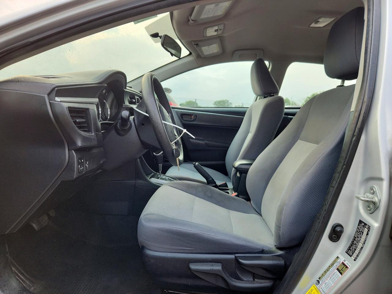 2014 Toyota Corolla L Silver vin: 2T1BURHE7EC189597