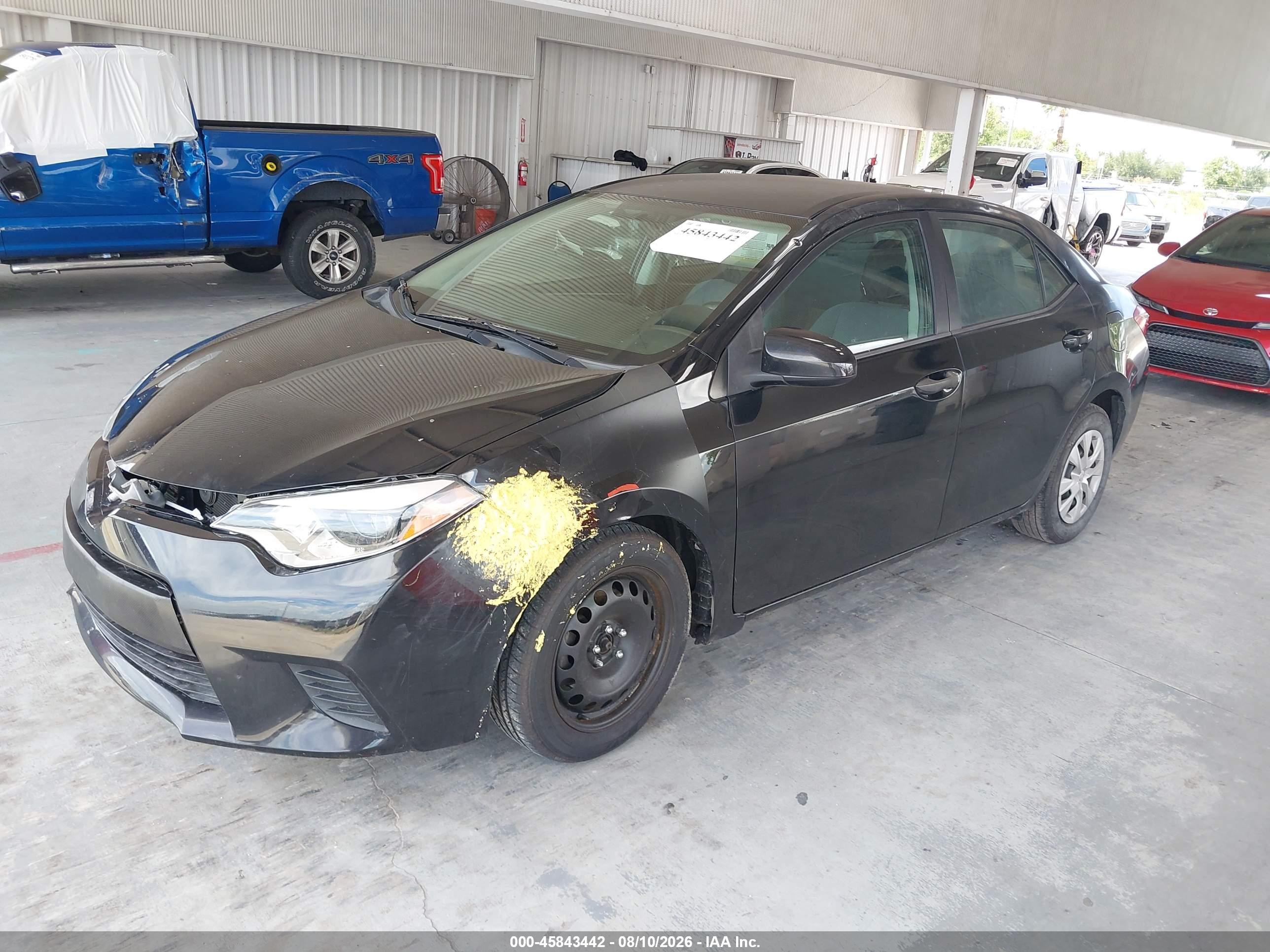 2014 Toyota Corolla L Black vin: 2T1BURHE7EC191432