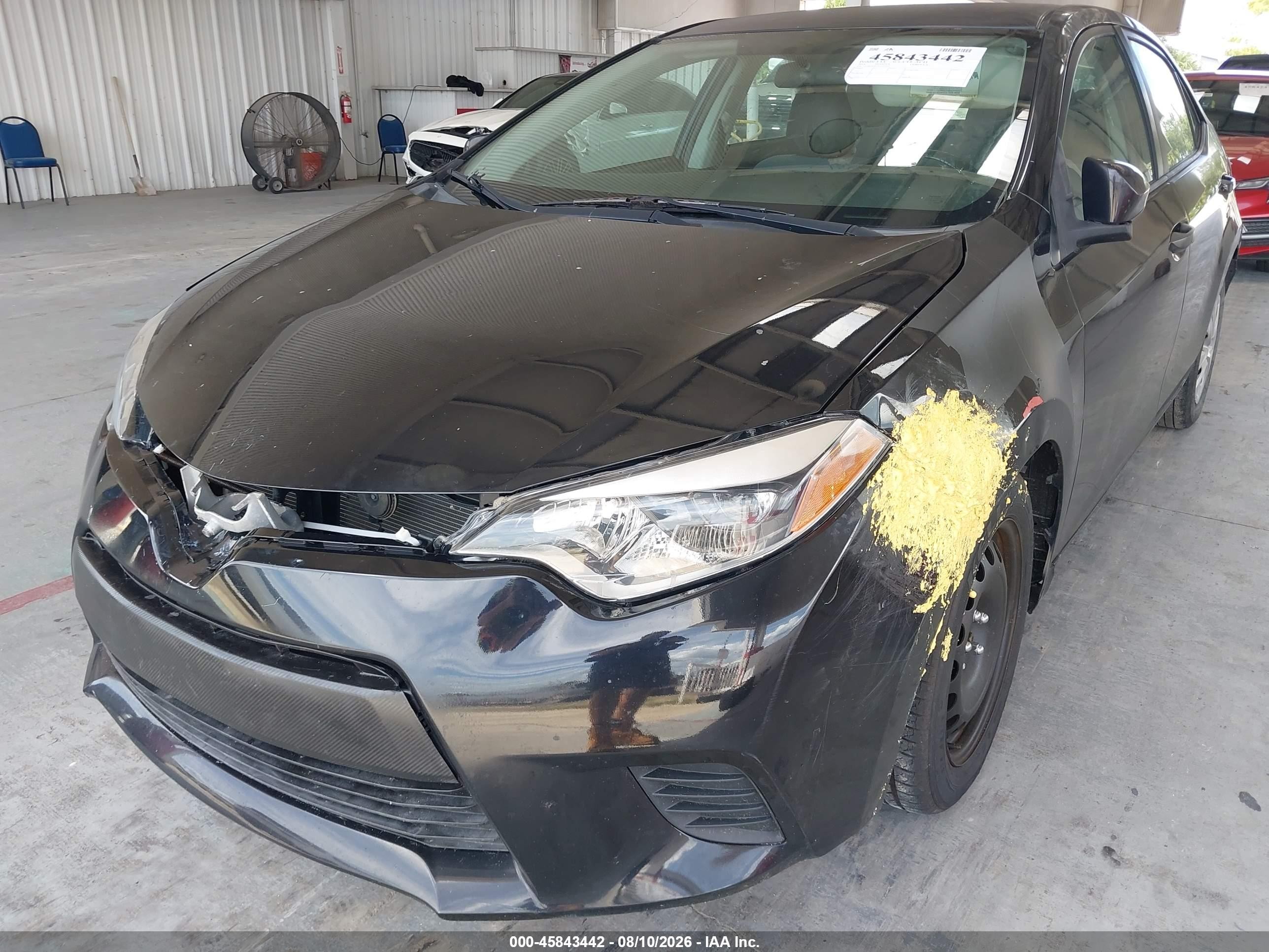 2014 Toyota Corolla L Black vin: 2T1BURHE7EC191432